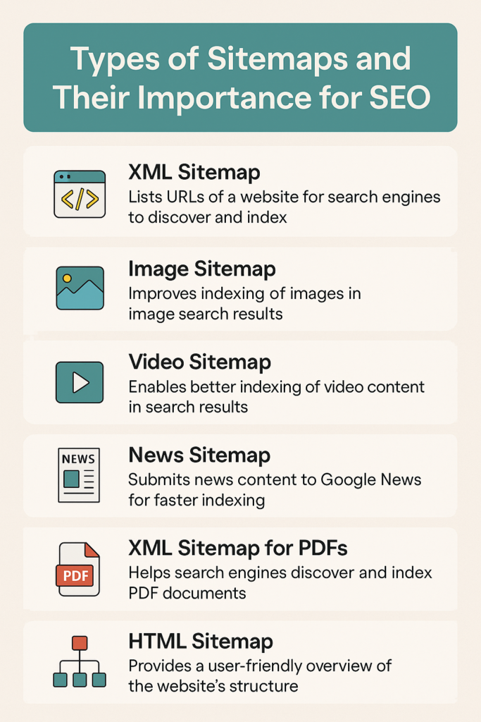 Types of Sitemaps